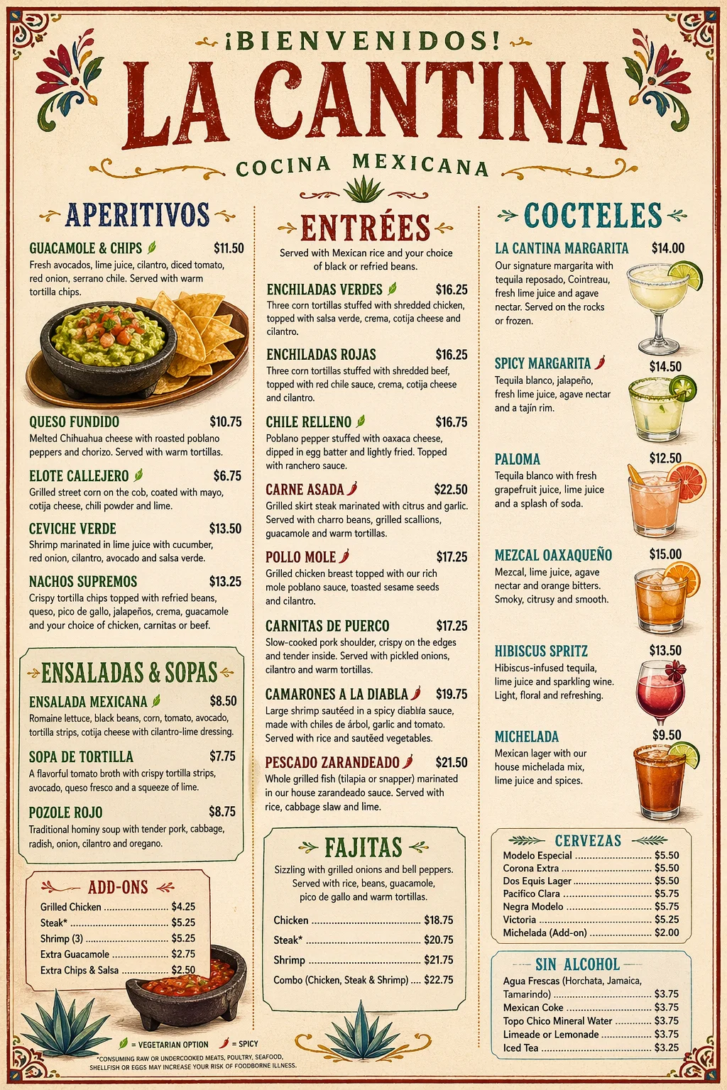 Exemplo gerado com GPT Image 2: Cardápio de restaurante com texto preciso