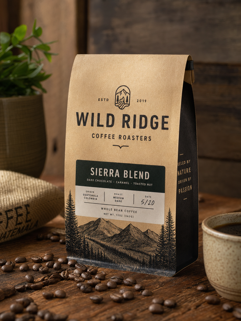 Artisan Coffee Bag Product Shot