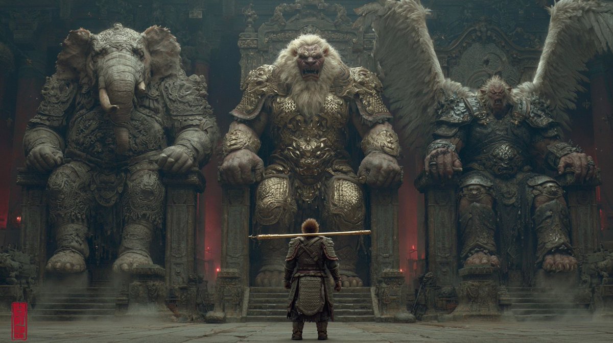 Dark Myth: Lion Camel Ridge Scene