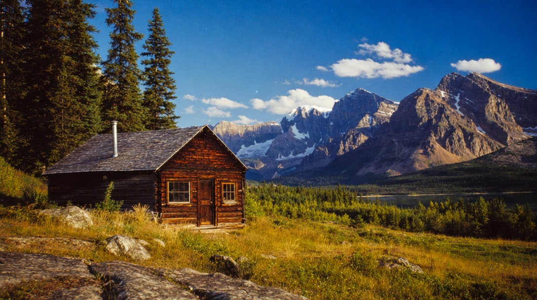 Mountain Landscape on Velvia 50