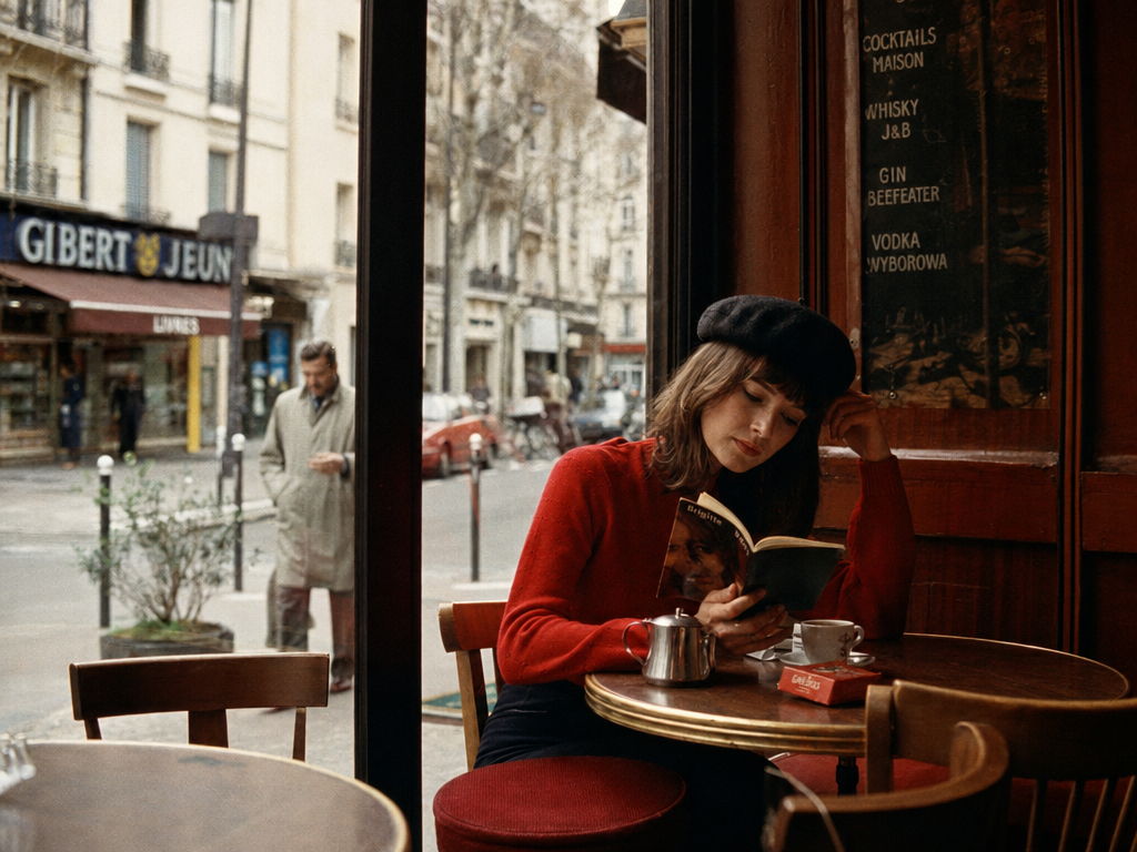 Vintage Paris Café on Kodachrome 64
