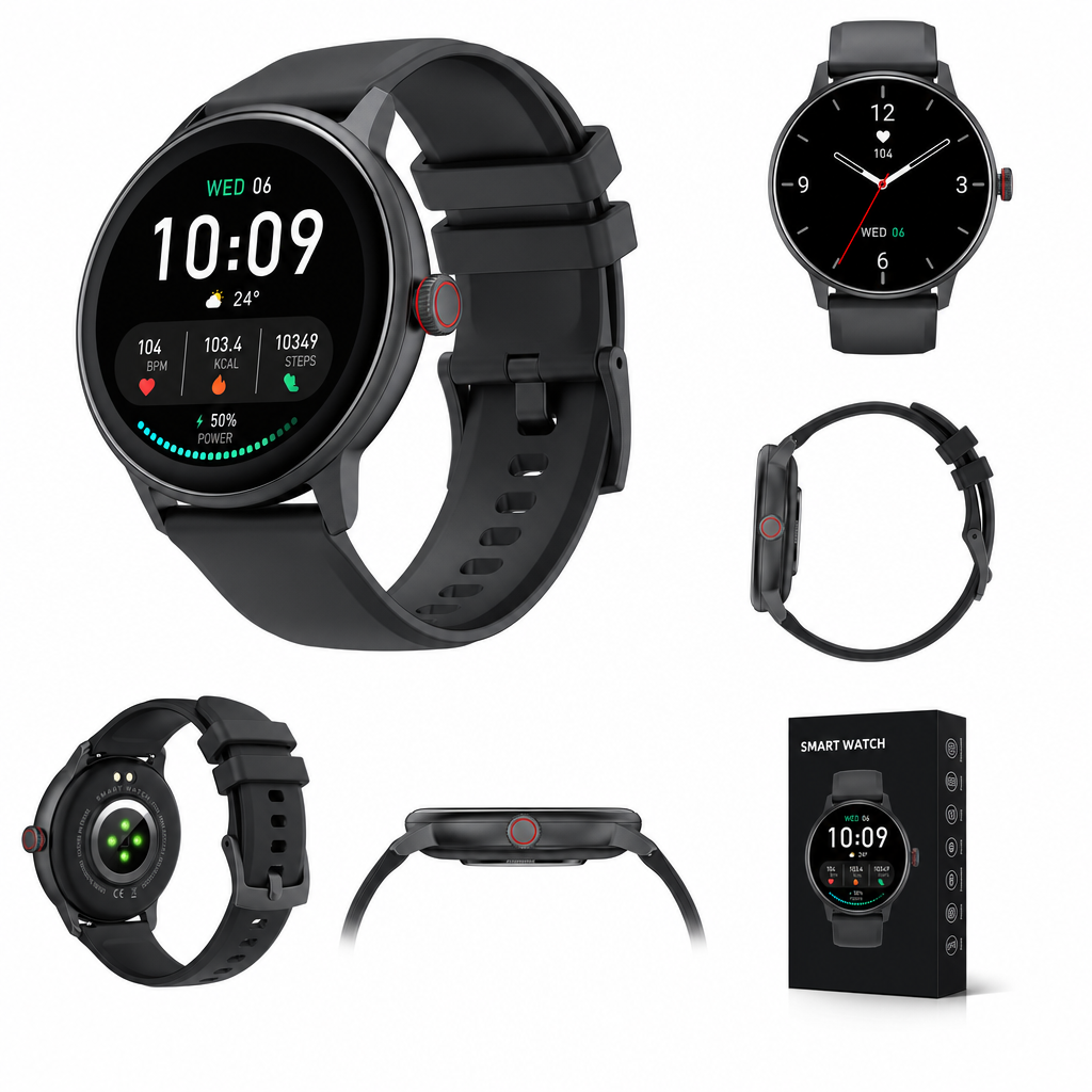 Smartwatch Product Showcase Multi-Angle