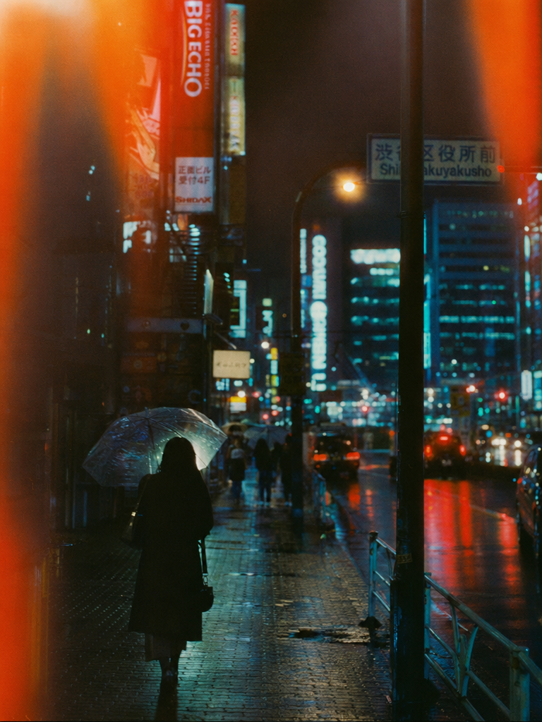 Tokyo Night on CineStill 800T