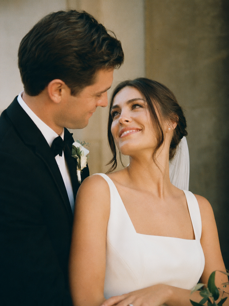 Intimate Wedding on Kodak Portra 800