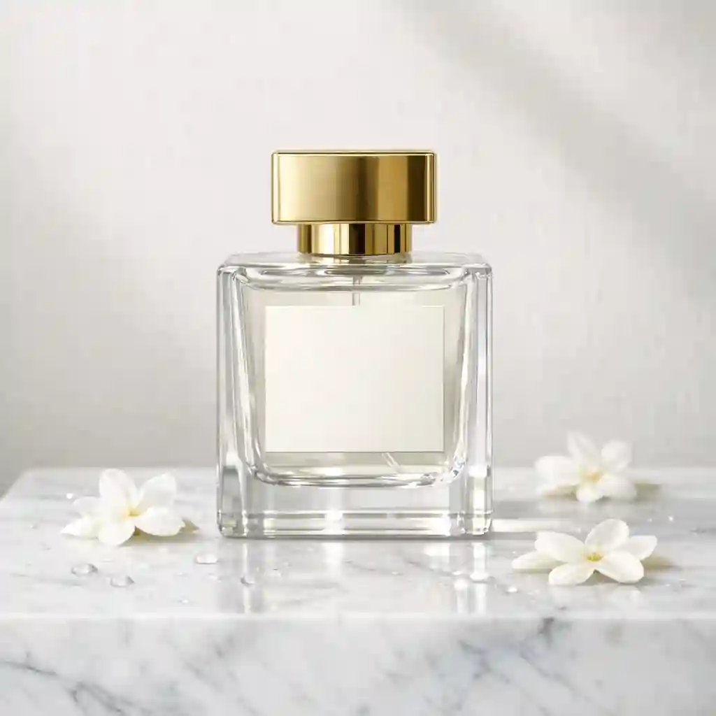 AI style fusion output blending botanical and product photography aesthetics