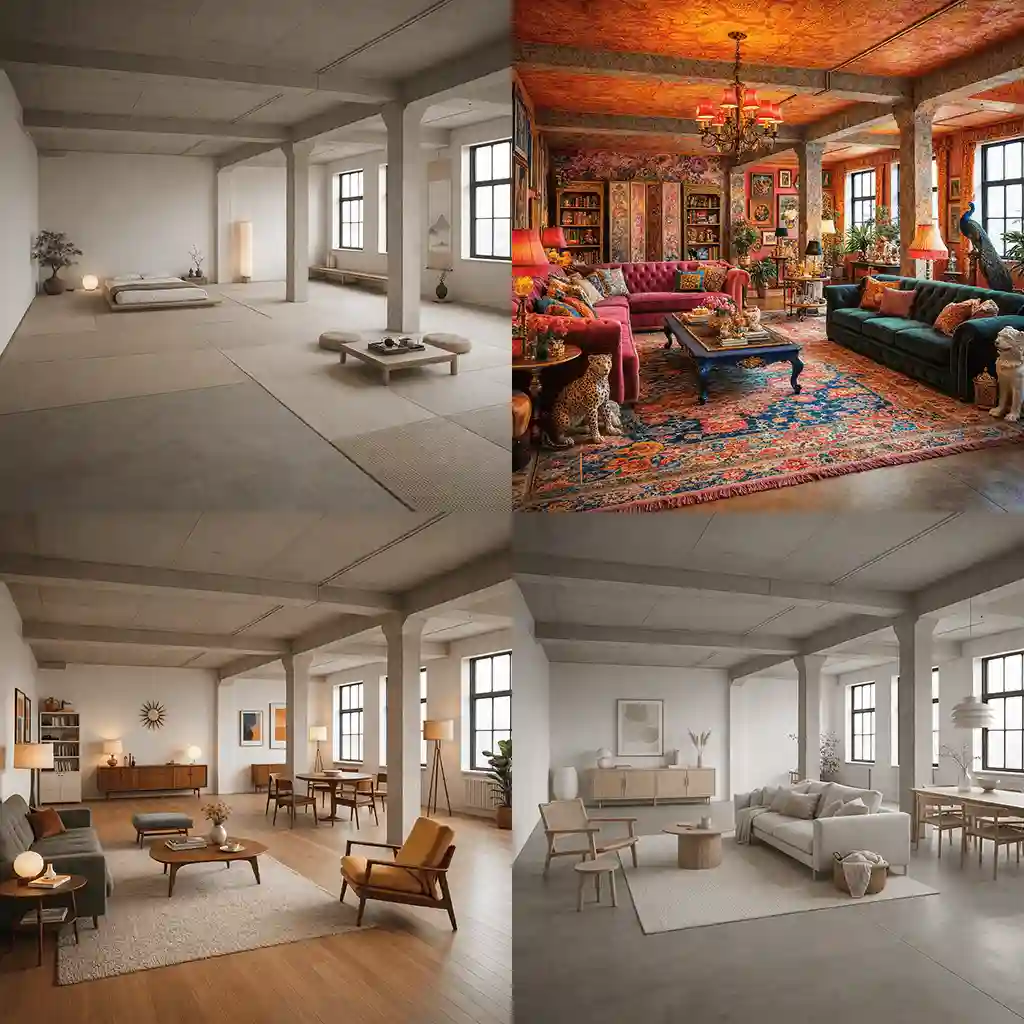 AI-generated interior design scene edited and refined with GPT Image 2