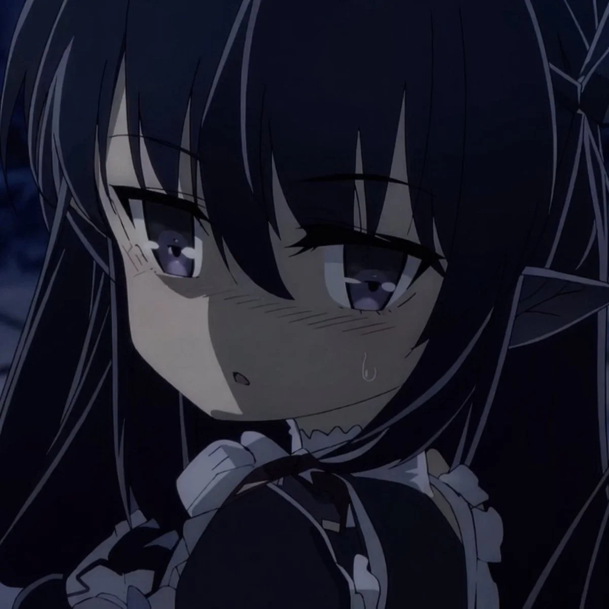 AI-generated anime-style character conversion from a reference photo